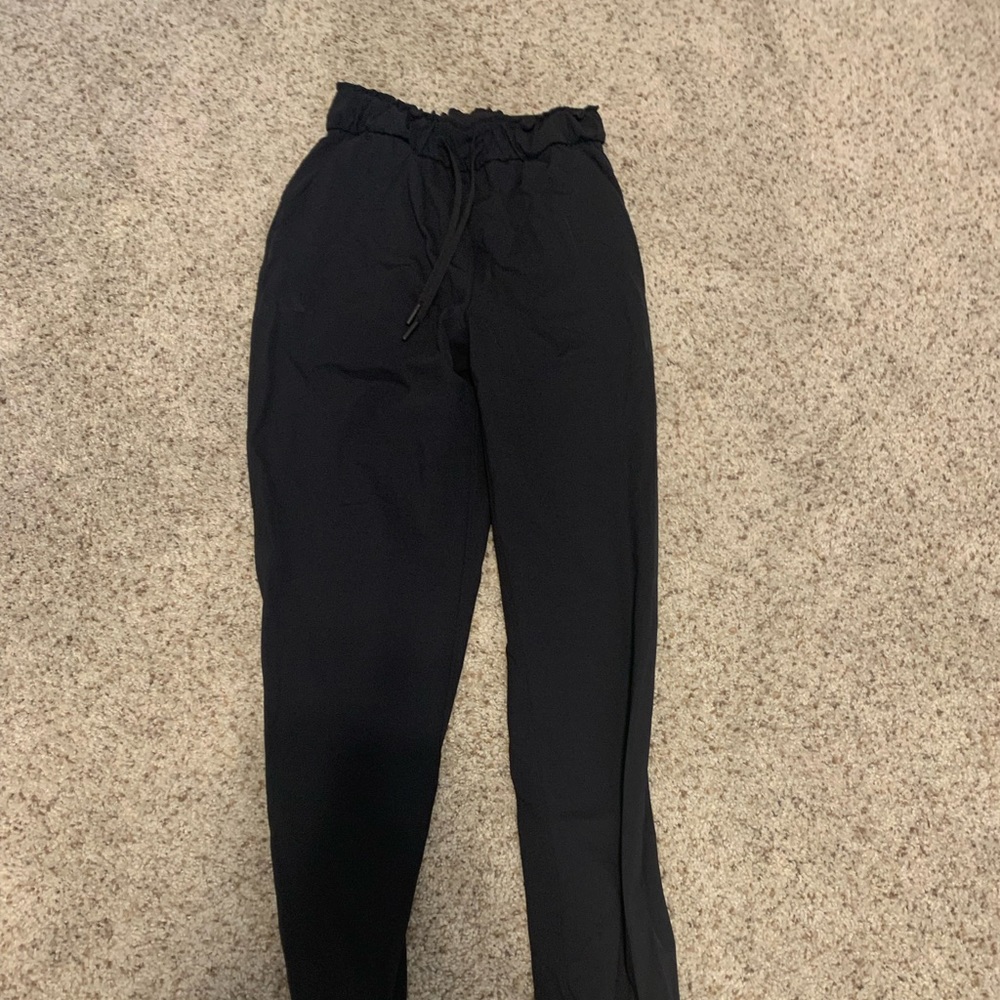 Stretch High Rise Joggers full length